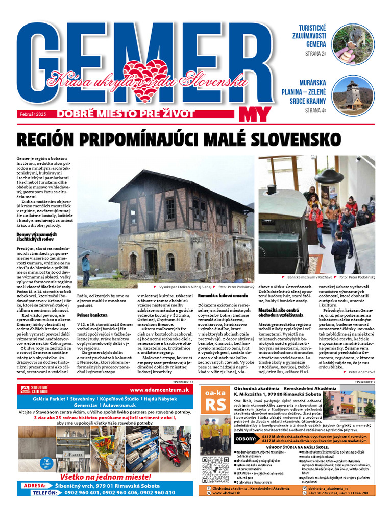Gemer+Novohrad WWW | PDF