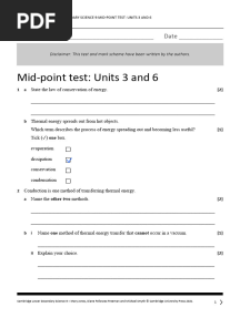 S9 Mid-point Test U3and6