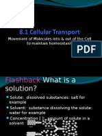 Cellular Transport