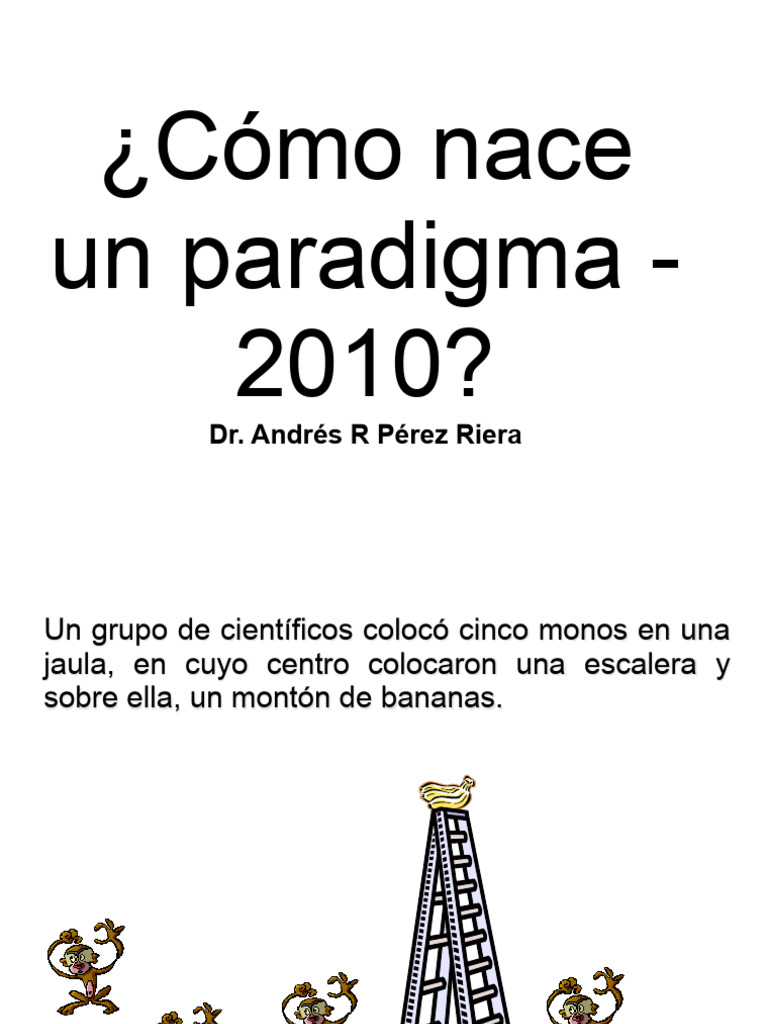 Como Nace Un Paradigma 1 1 Pdf