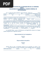 Guía para la Comisión Mixta y RIT | PDF | Regulación | Derecho laboral