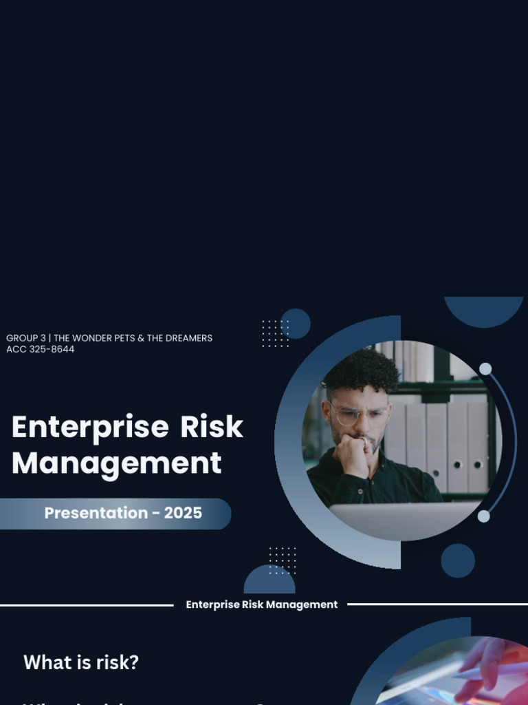 Enterprise Risk Management | PDF | Enterprise Risk Management | Risk ...