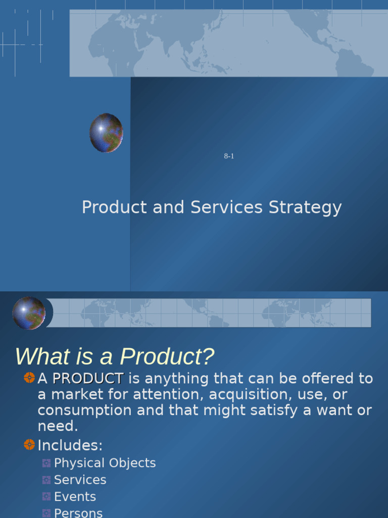 Product and Services Trategy | PDF | Product (Business) | Brand