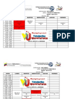 Horarios (Pnf Lic Quimica) Marzo-mayo 2012