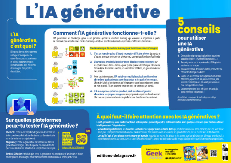 Guide pratique de l'IA générative | PDF | Intelligence artificielle ...