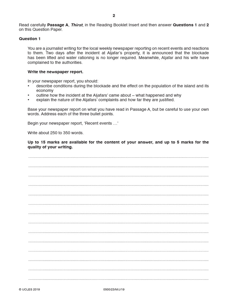 Report Writing Q 1 Pdf