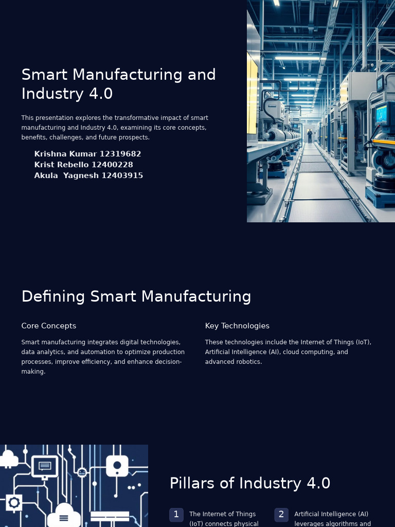 Smart Manufacturing in Industry 4.0 | PDF | Internet Of Things ...