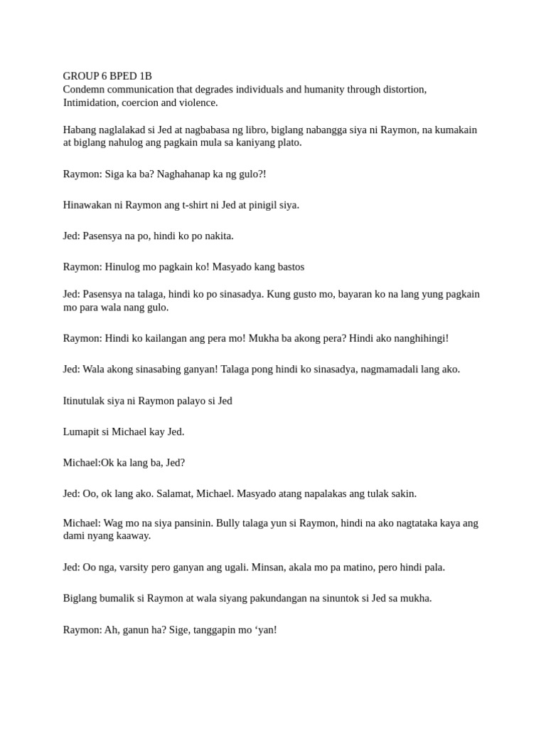 GROUP6_-ROLEPLAY-SCRIPT | PDF