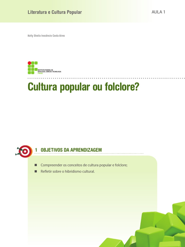 LCP Aula01 Unidade01 Ed01 Diagramado Aprovado | PDF | Sociologia ...