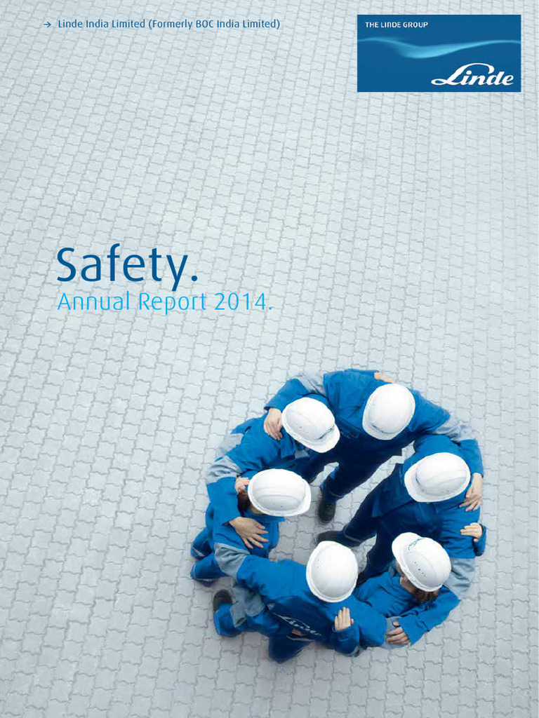 Linde India 2014 Annual Report Overview | PDF | Safety | Gases