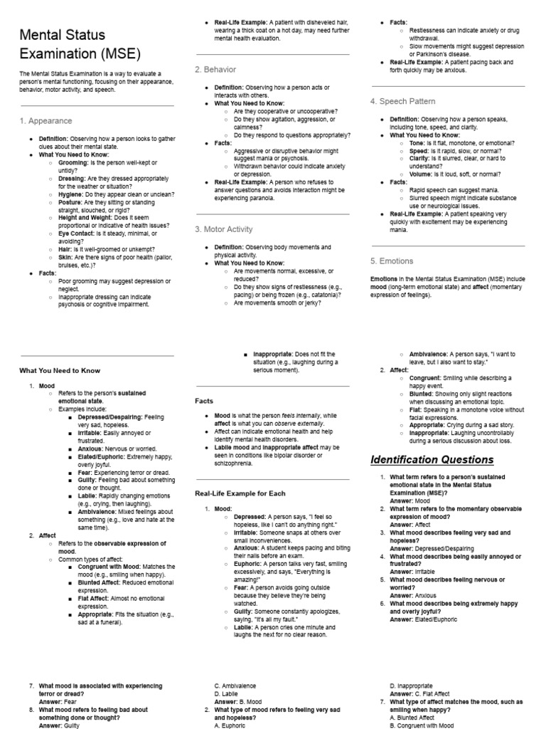 Mse Notes | PDF | Hallucination | Perception