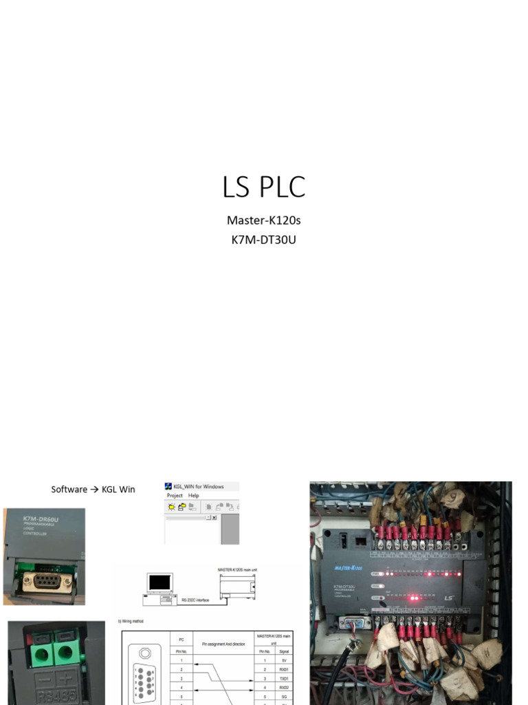 LS PLC Master-K120s K7M-DT30U Software | PDF