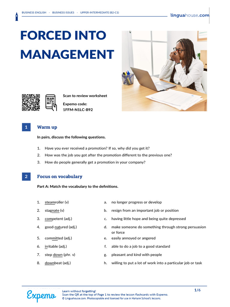 Forced Into Management: Career Insights | PDF
