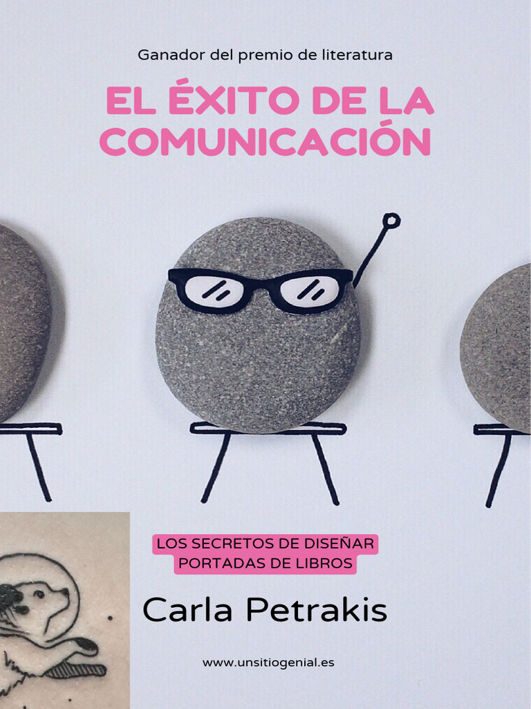 Portada de Libro PDF Electrónico Digital Comunicación Divertido Simple ...