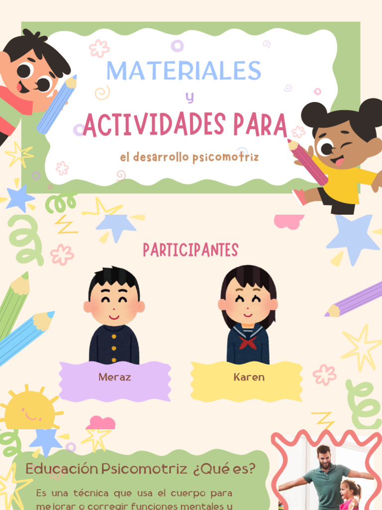 Actividades para Desarrollo Psicomotriz | PDF | Cognición | Pensamiento