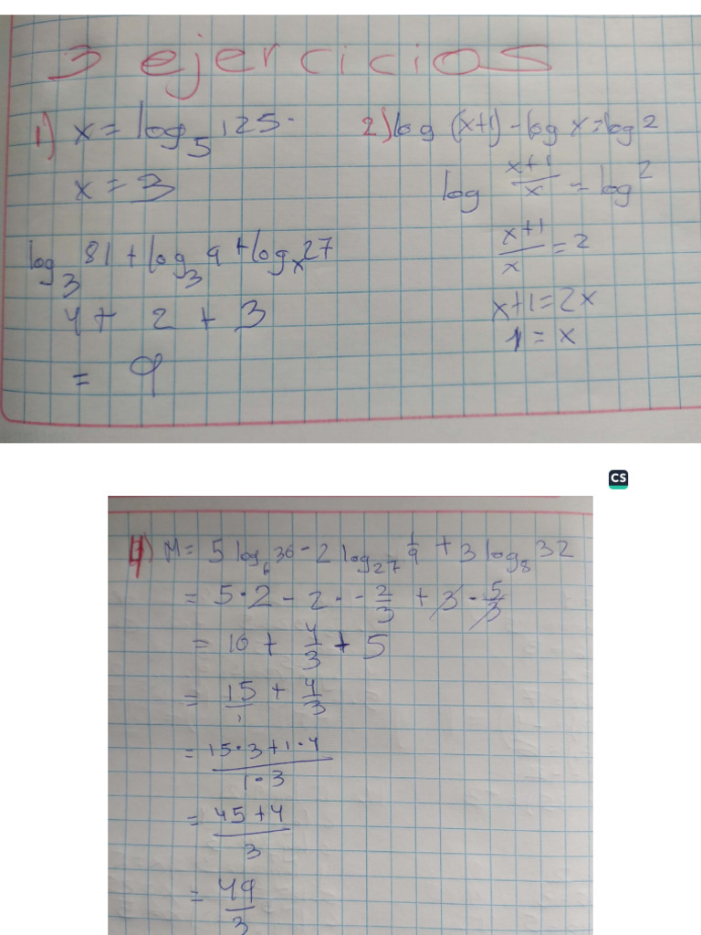 3 Ejercicios | PDF