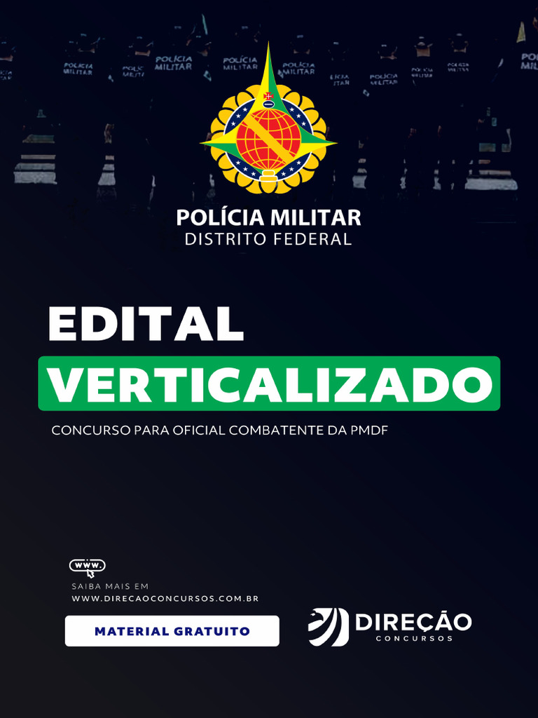 Edital PMDF: Conteúdos e Legislação | PDF | Crimes | Crime e Violência