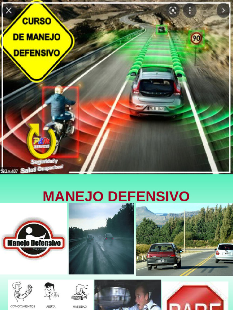 3.2 - Manejo A La Defensiva | PDF | Cinturón de seguridad