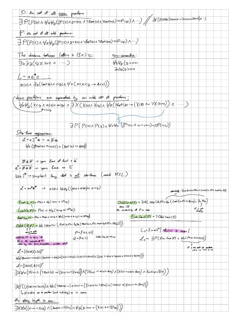 Logic Formulas | PDF