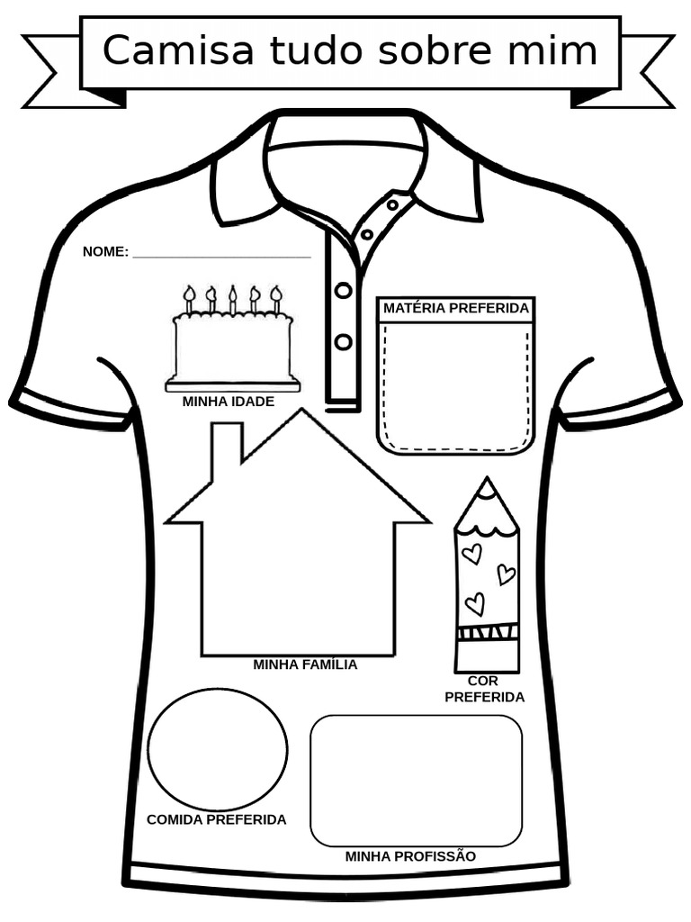 Camiseta: Um Pouco Sobre Mim | PDF