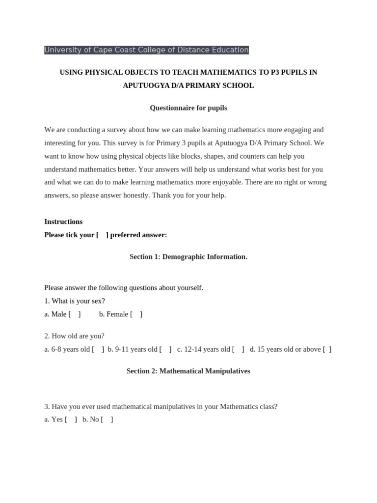 Engaging P3 Pupils in Math Learning | PDF | Mathematics | Shape