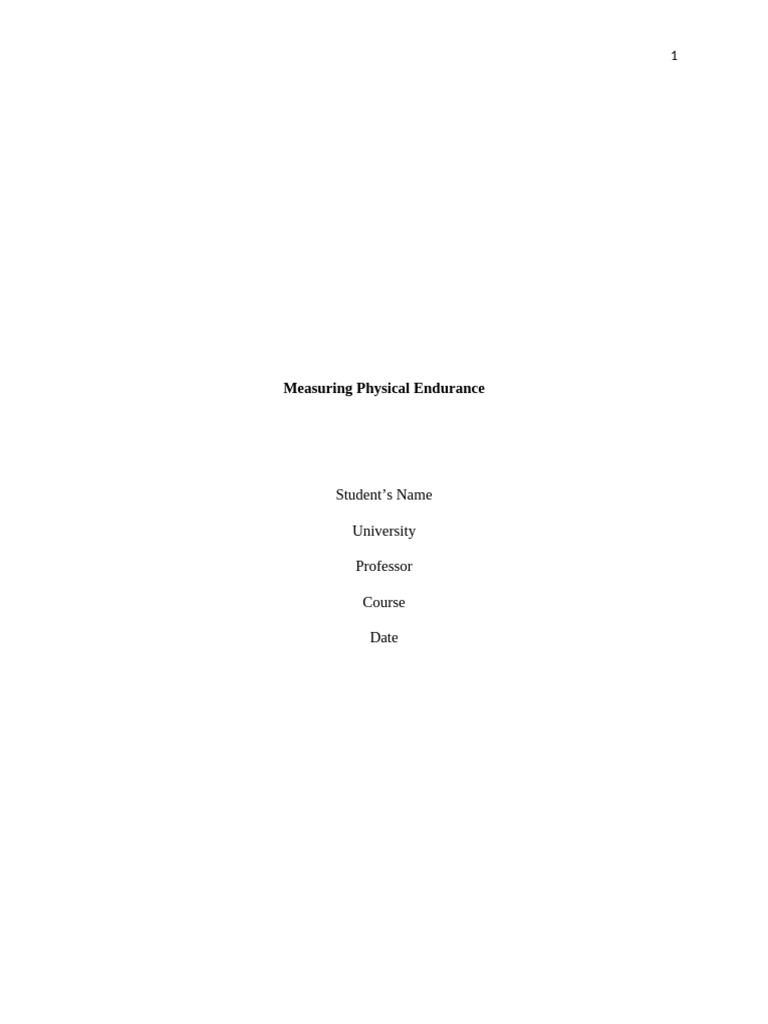 2816917 | PDF | Heart Rate | Physical Fitness