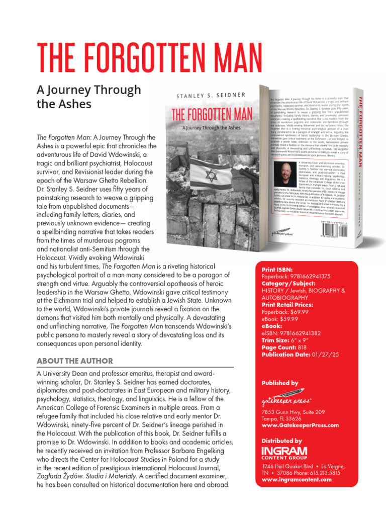 The Man A Journey Through The Ashes PDF The Holocaust