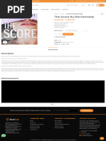 The Score: A College Romance | PDF | Love | Feeling