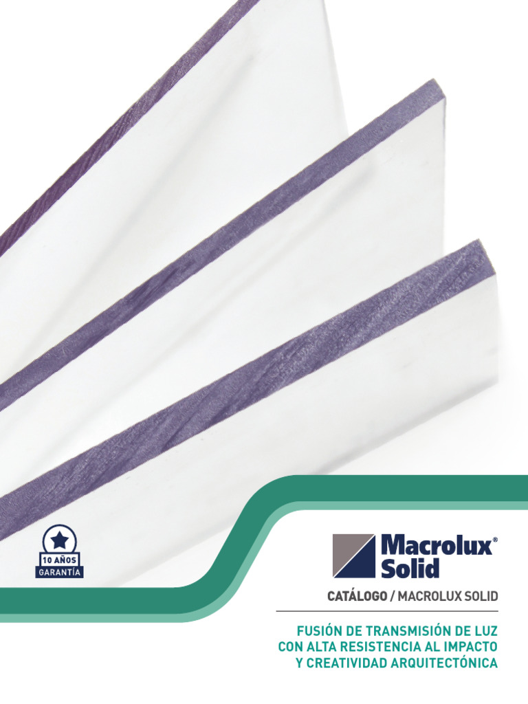 Catalogo Macrolux Solid - Ago22 | PDF | Polimetacrilato de metilo) | Lentes