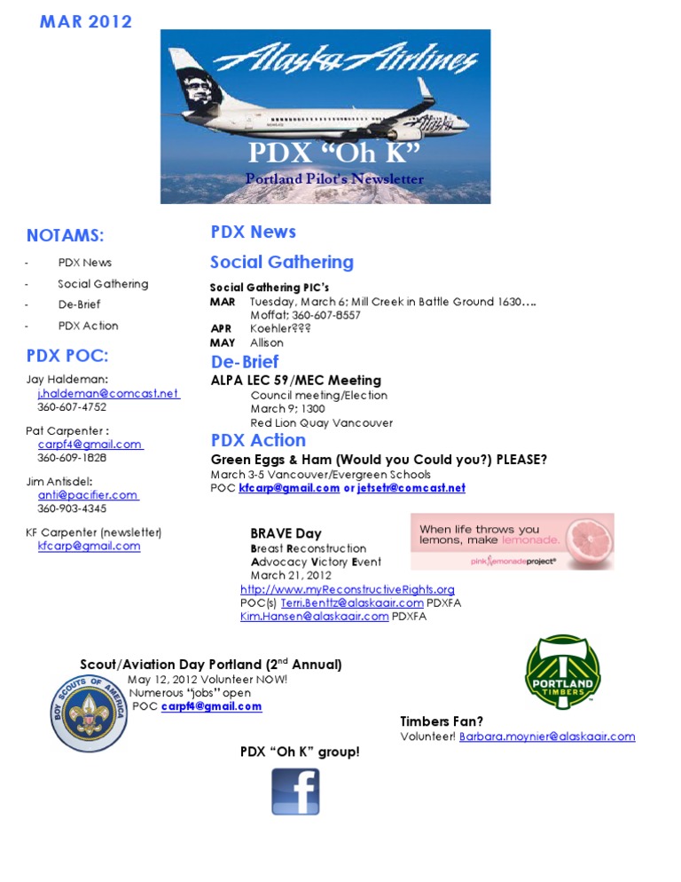 PDX OK March | PDF | Sports & Recreation | Social Science