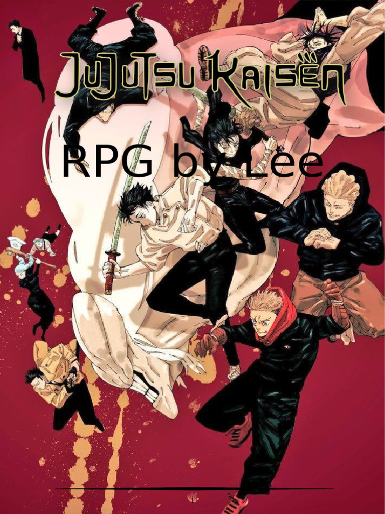 RPG Jujutsu Kaisen: Maldições e Feiticeiros | PDF | Jogos de RPG | Jiu ...