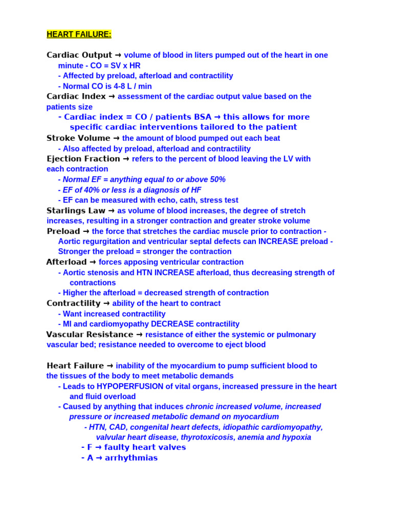Understanding Heart Failure and Its Causes | PDF | Atherosclerosis ...