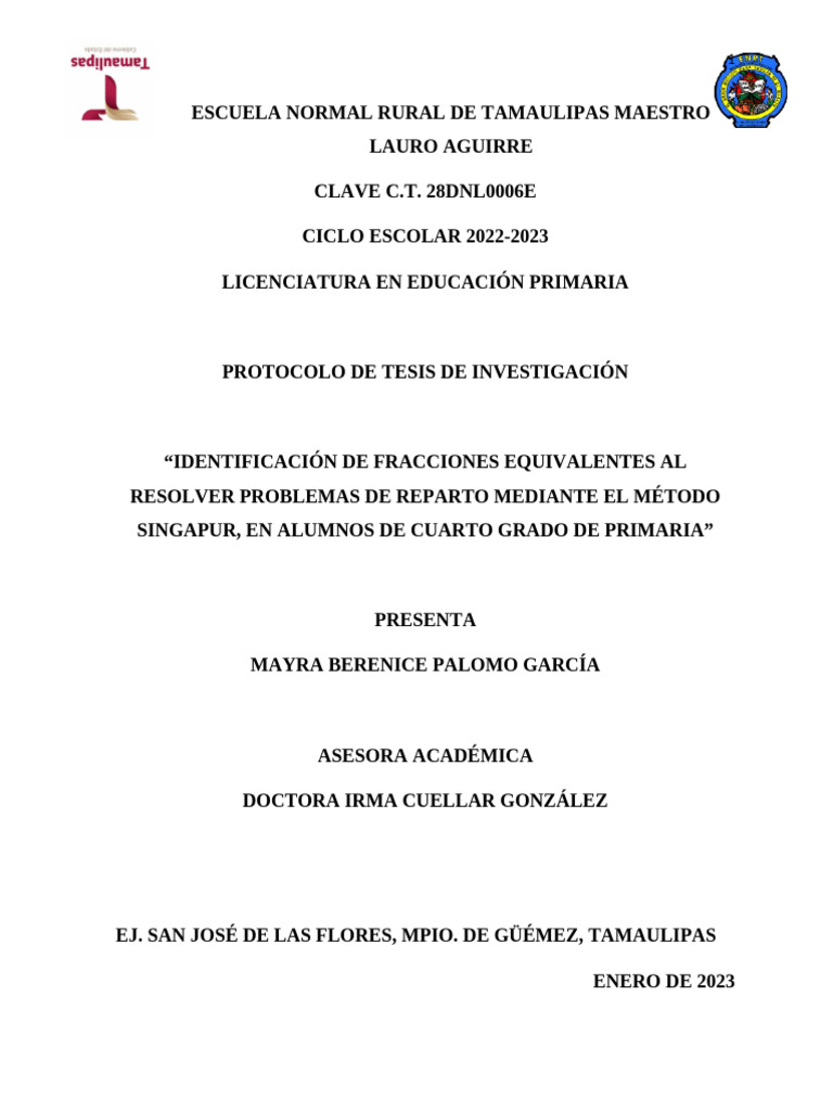 Fracciones Equivalentes en Primaria: Método Singapur | PDF | Enseñando ...