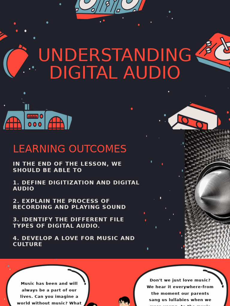 Lesson 1 Understanding Digital Audio Pdf Sound Recording And