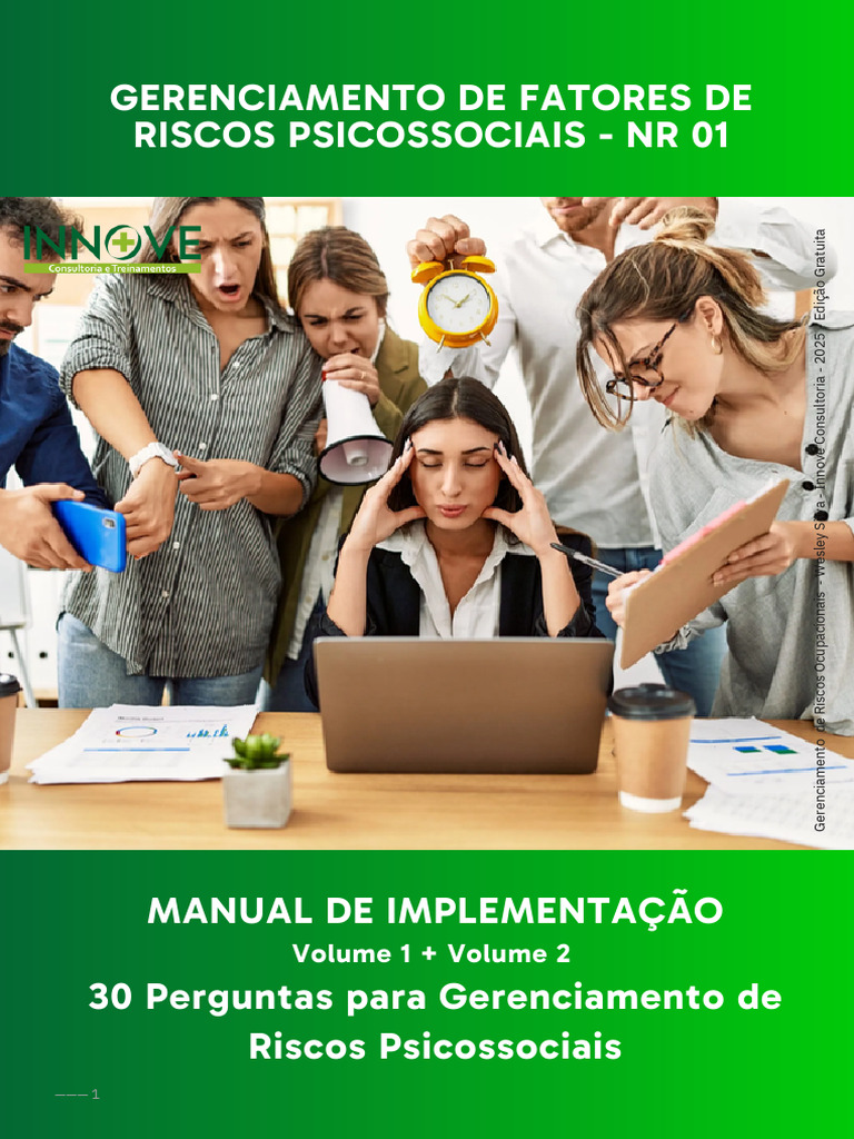 Gerenciamento de Riscos Psicossociais NR-01 | PDF | Rotatividade ...