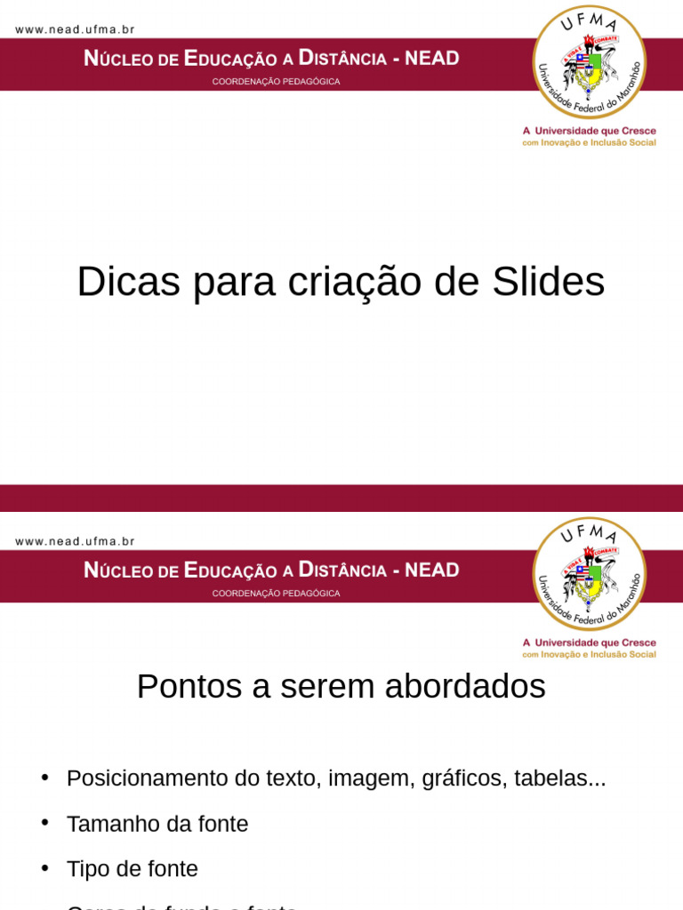 Dicas para Criação de Slides | PDF | Estrelas | Imagem