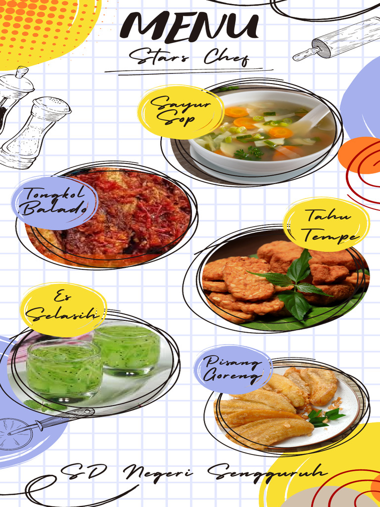 Menu Rampstar Kitchen SD Negeri | PDF