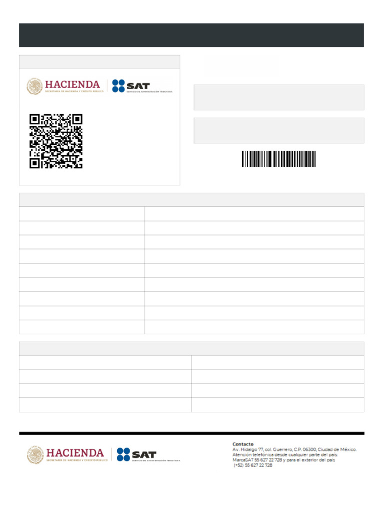 Cédula de Identificación Fiscal de Héctor Romero | PDF | Gobierno