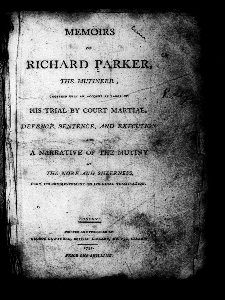 Biography of Richard Parker: A Life Unraveled | PDF