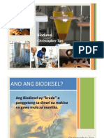 Biodiesel Orientation