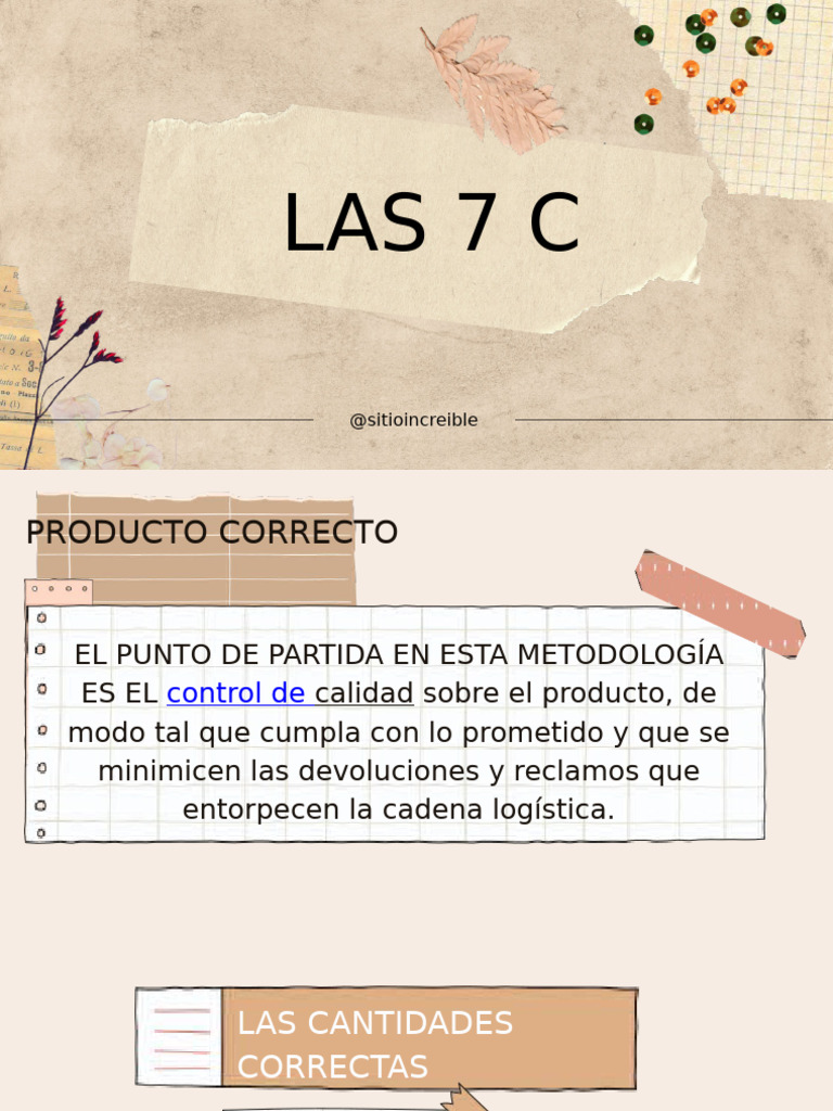 Las 7 C | PDF