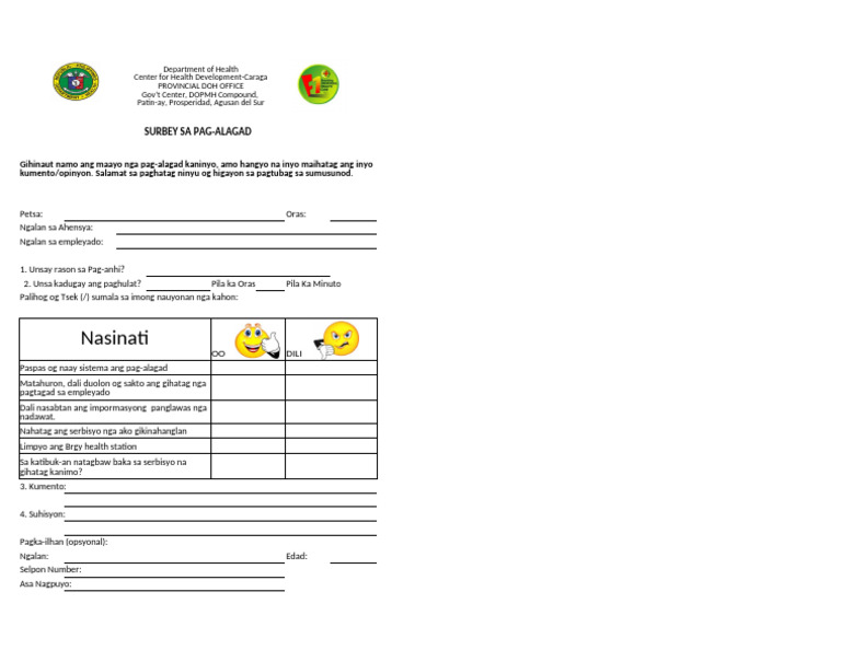 Client Satisfaction Survey | PDF
