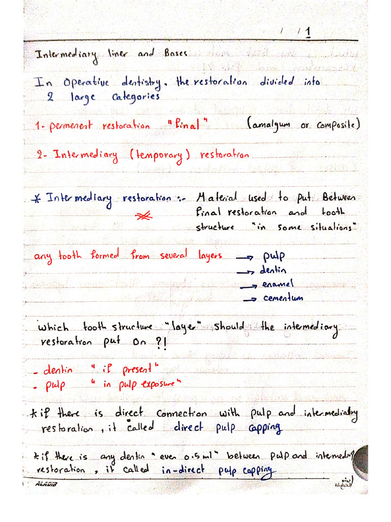 1&2 Operative Lectures (By Natalia) | PDF