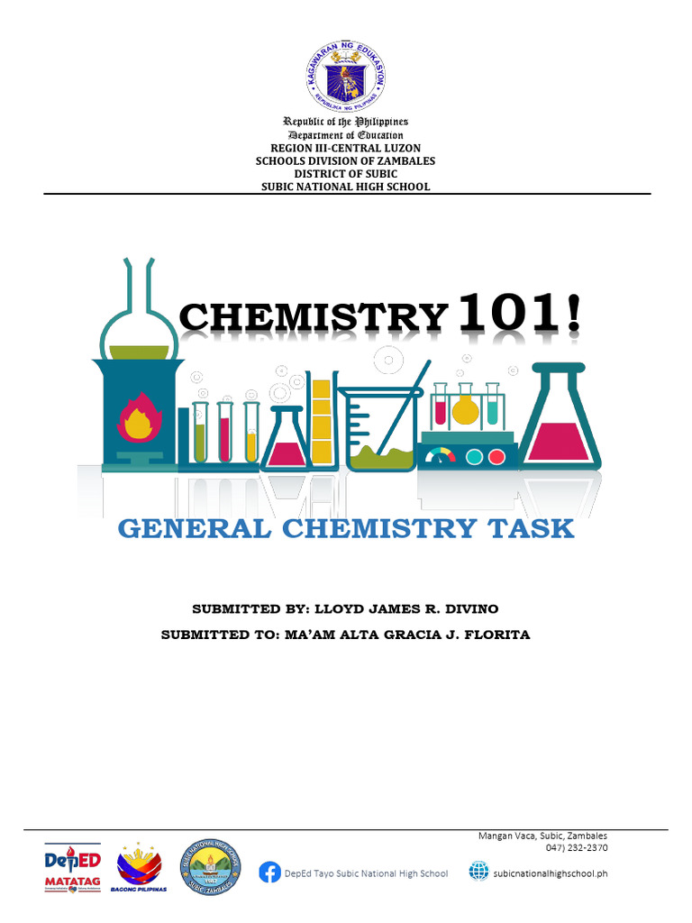 Chem 101 GC | PDF | Thyroid | Combustion