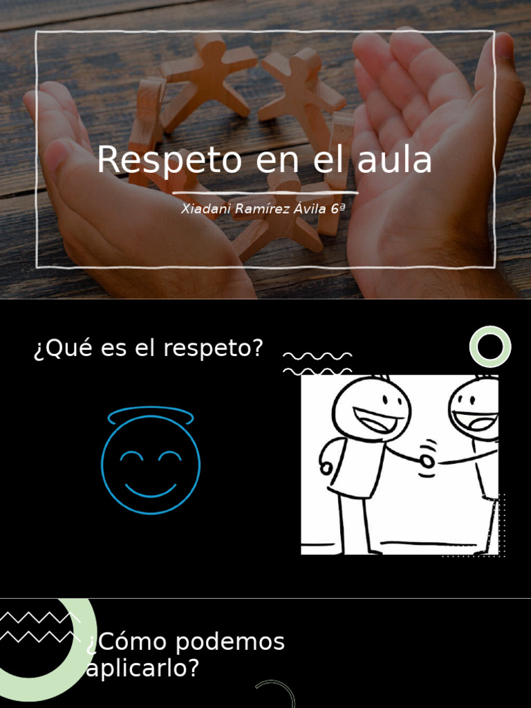 Fomentando El Respeto En El Aula Pdf