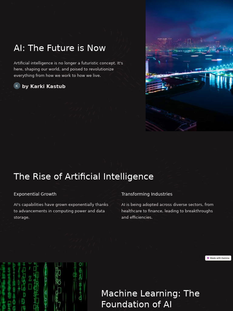 AI The Future Is Now | PDF | Artificial Intelligence | Intelligence (AI ...