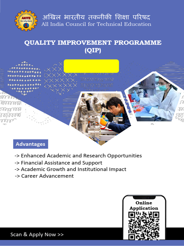 QIP - Scheme Guidelines - 2025 | PDF | Academic Degree | Doctor Of ...
