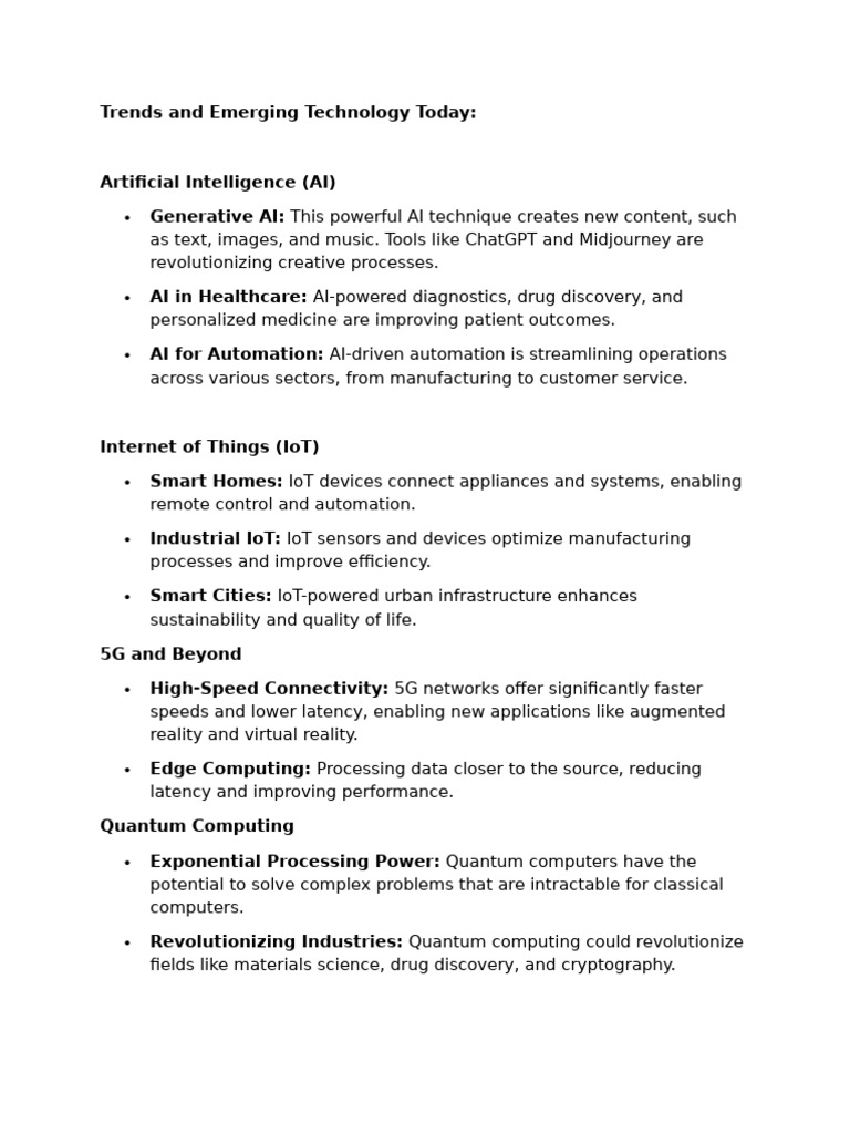 John Rayver Tagala Trends and Emerging Technology Today | PDF