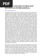 Download Dinamika Politik Global Dan Keamanan Internasional by Dedy Aprinico Sinurat SN83595658 doc pdf