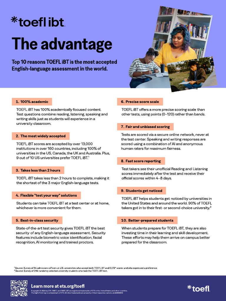 Toefl Ibt Advantage Top 10 | PDF | Test Of English As A Foreign ...